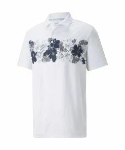 Cobra Golf Puma Men's Cloudspun Abaco Golf Polo