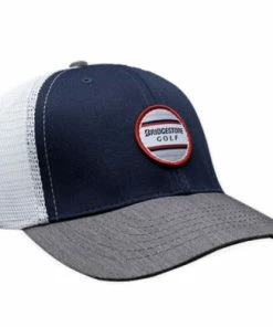 Bridgestone Men's Polymesh Trucker Snapback Cap