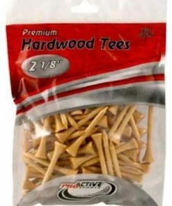 ProActive Premium Sports Hardwood Golf Tees 2.125" 80 Count