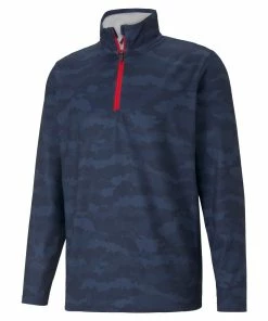 Cobra Golf Puma Volition Flanked 1/4 Zip Golf Jacket