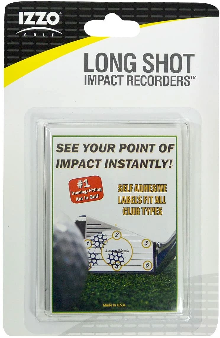 Izzo Golf Long Shot Golf Impact Recorders