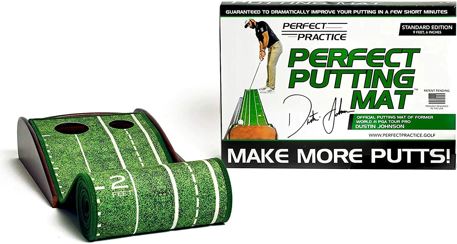 CaddiesShack Perfect Putting Mat - Dustin Johnson - Standard Edition - Image 2