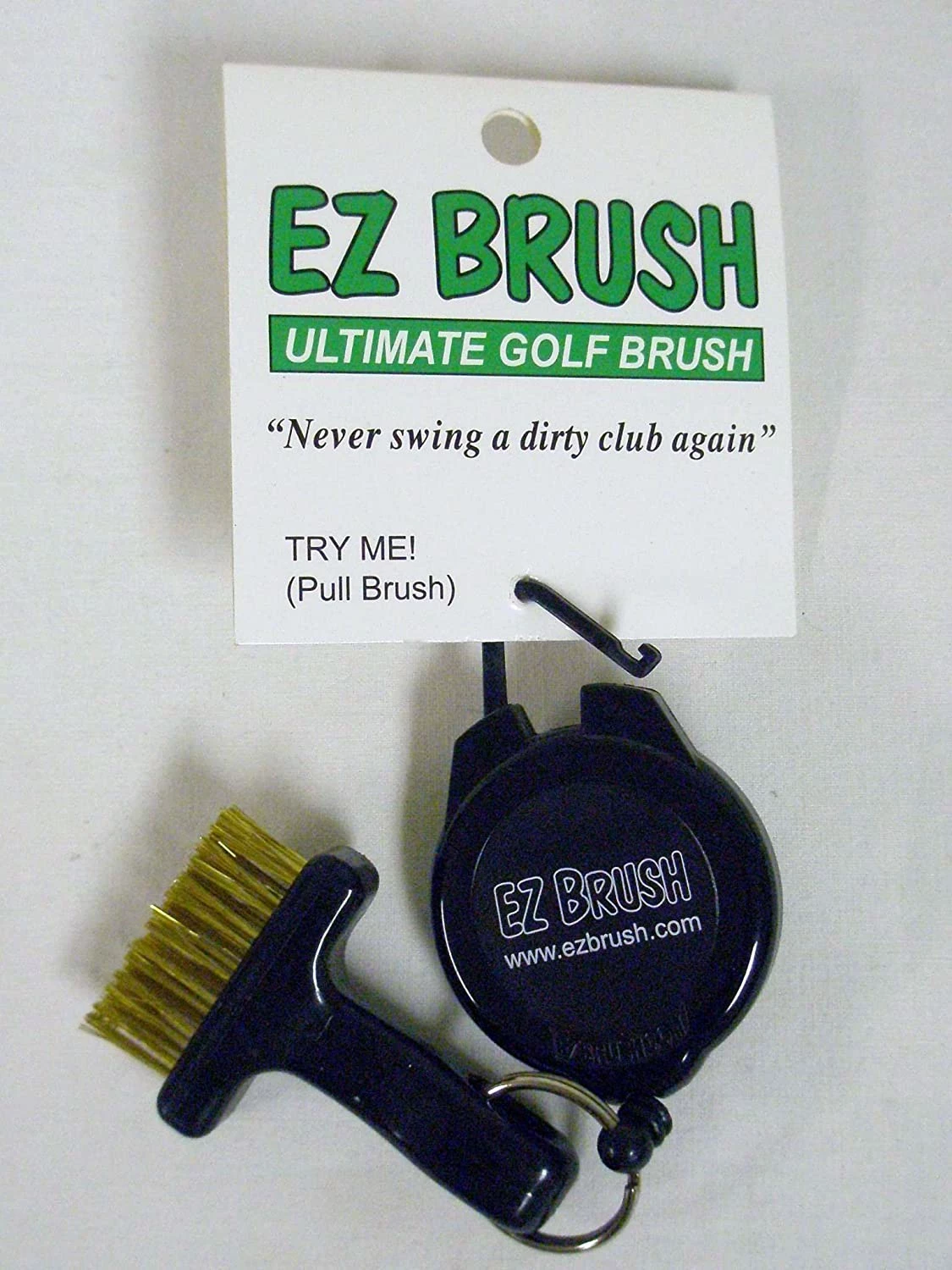 J&M EZ Brush - The Original Retractable Golf Brush