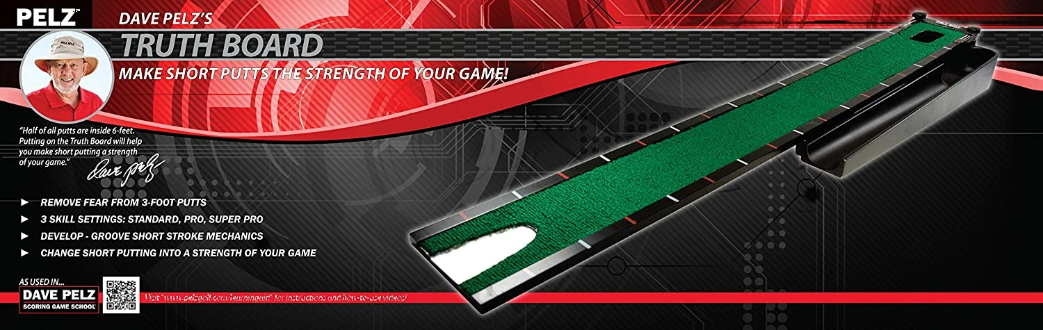 J&M Dave Pelz's Truth Board - Make Short Putts The Strength Of Your Game! - Image 2