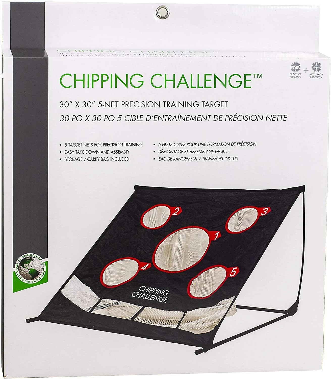 J&M Chipping Challenge - 30" X 30" - Training Net - Image 3