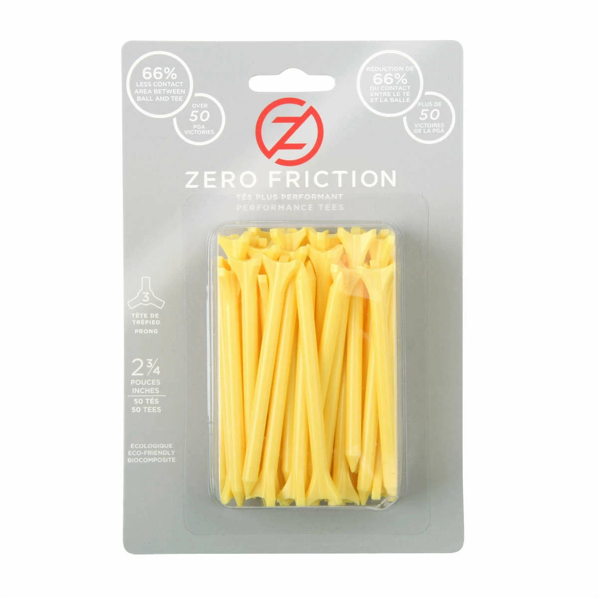 CaddiesShack Zero Friction Golf Tees (2.75" X 50) - Image 2