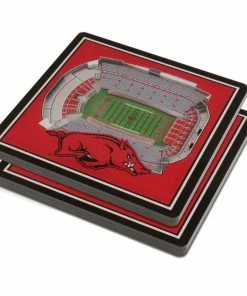 You The Fan! Stadium View Collegiate 3D Coasters
