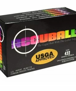 CaddiesShack Accuball 6-Pack Golf Ball