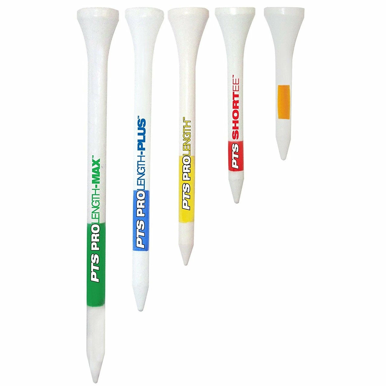 J And M Pride Professional Tee System ProLength Golf Tees