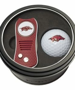 J And M SwitchFix Golf NCAA Tin Set - Divot Tool & Golf Ball