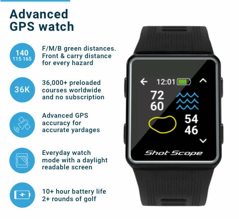 Shot Scope Golf G3 GPS Watch - Image 25