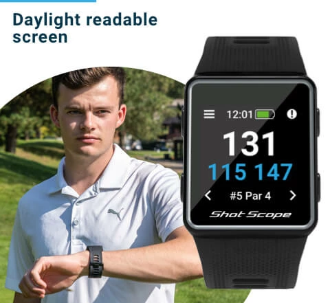 Shot Scope Golf V3 GPS Performance Tracking Watch - Image 18