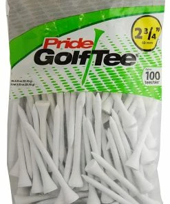 CaddiesShack Pride Sports Wood Golf Tees 2.75 X 100 Count