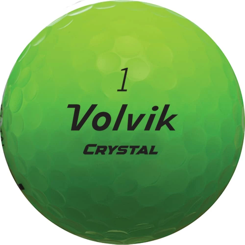 Volvik Crystal Focus Colored Golf Balls - Image 2