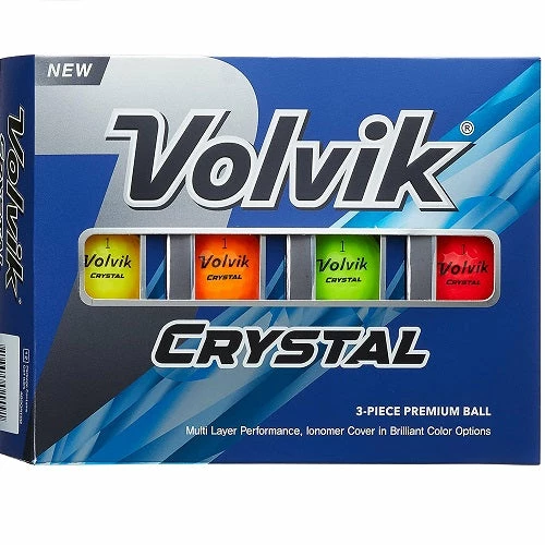 Volvik Crystal 2022 Focus Colored Golf Balls By The Sleeve - Image 8