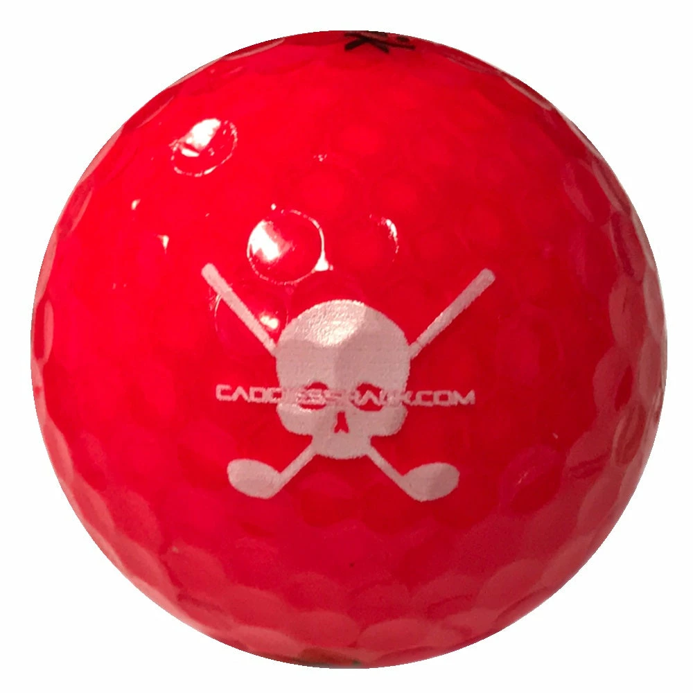 CaddiesShack Custom Jolly Rogers Skull & Crossbones Volvik Crystal Golf Balls - Image 3