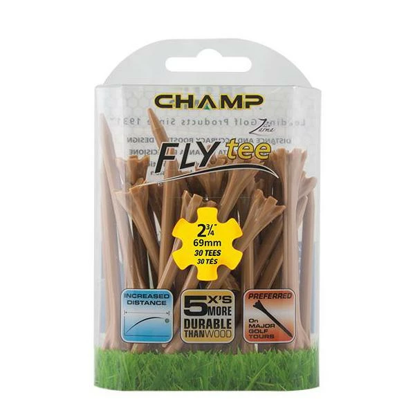 CaddiesShack Champ Fly Tees 2.75" Plastic Golf Tees - Image 4