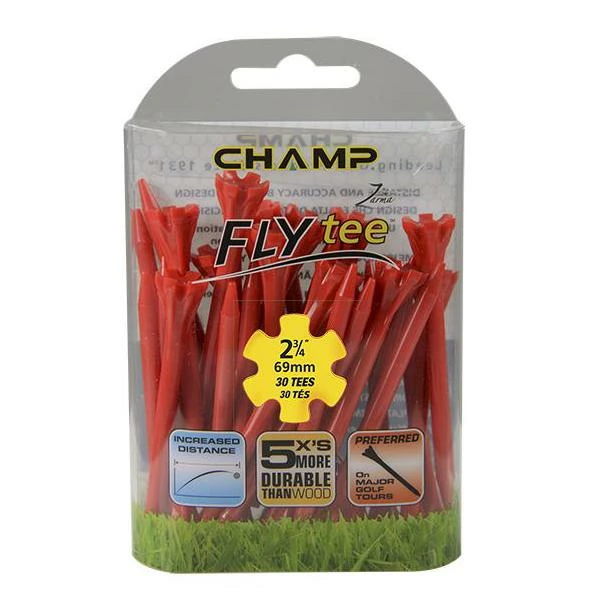CaddiesShack Champ Fly Tees 2.75" Plastic Golf Tees - Image 8