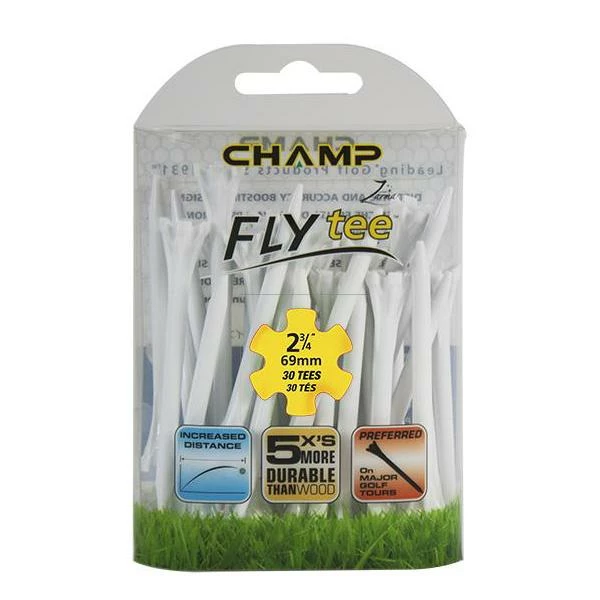CaddiesShack Champ Fly Tees 2.75" Plastic Golf Tees - Image 3
