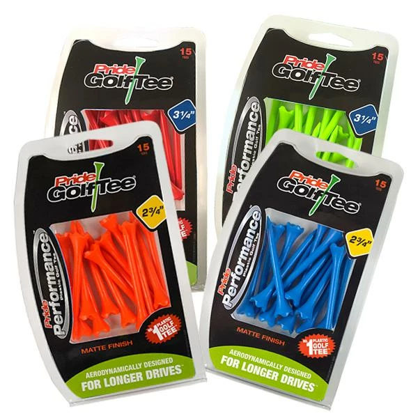 J&M Pride Performance Matte Finish Golf Tees