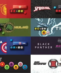 Volvik Marvel Limited Edition Marvel Golf Ball Gift Packs