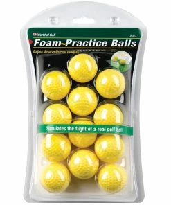 J&M JEF World Of Golf Foam Practice Balls