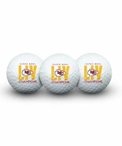 CaddiesShack NFL Golf Balls 3 Ball Gift Pack