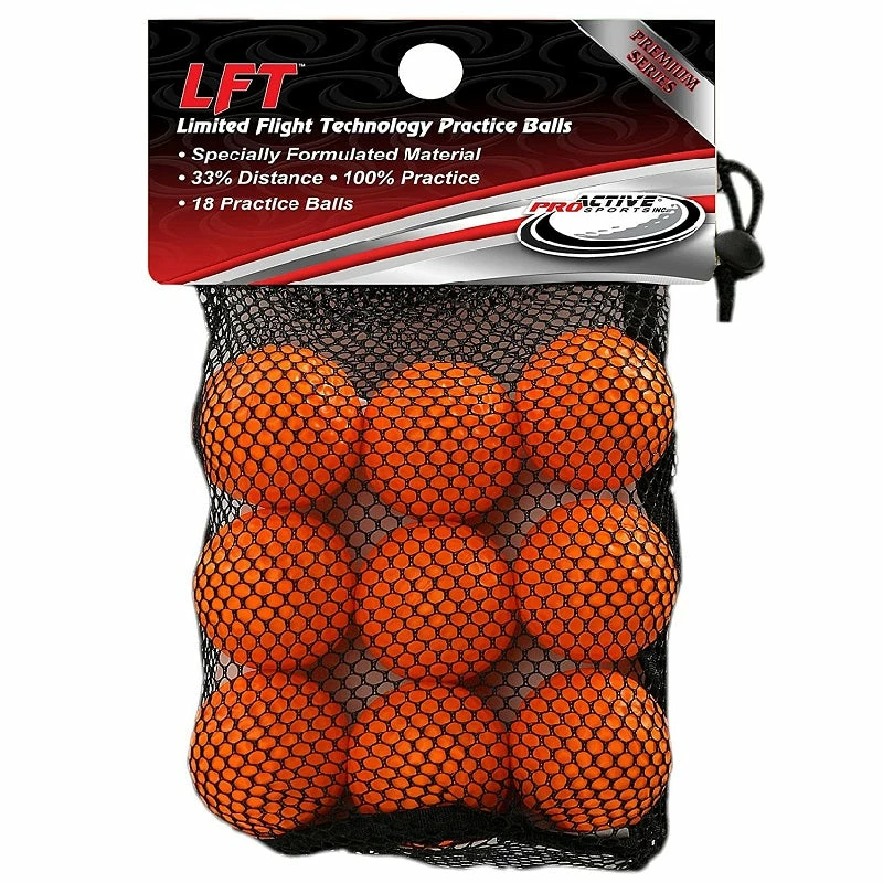 Proactive LFT Limited Flight Technology Golf Balls - 18 Pack