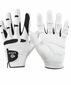Bionic Men's StableGrip With Natural Fit White Golf Glove