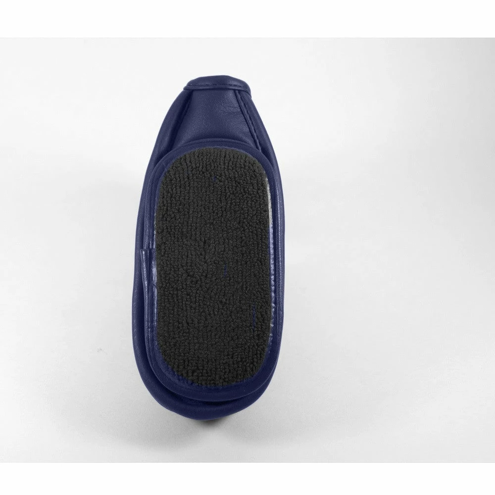 ReadyPutt Blade Mid-Mallet Putter Head Cover With Ball Cleaner - Navy Blue - Image 3