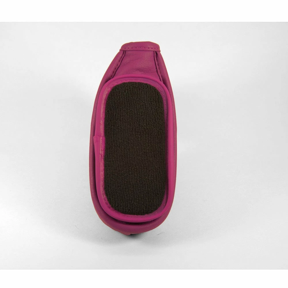 ReadyPutt Blade Mid-Mallet Putter Head Cover With Ball Cleaner - Purple - Image 3