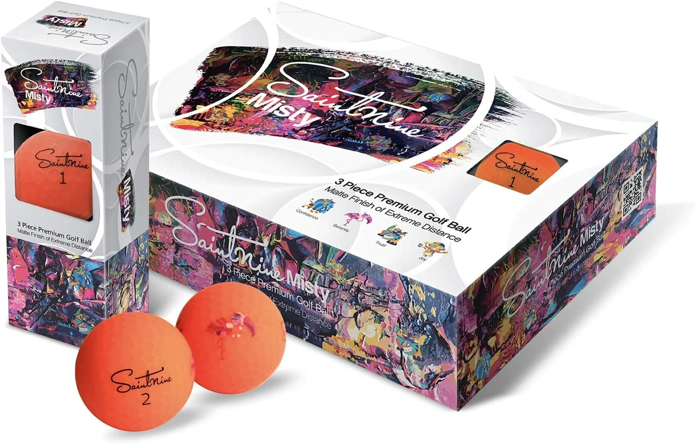 Saintnine America Saintnine Misty Premium Matte Golf Balls - Image 3