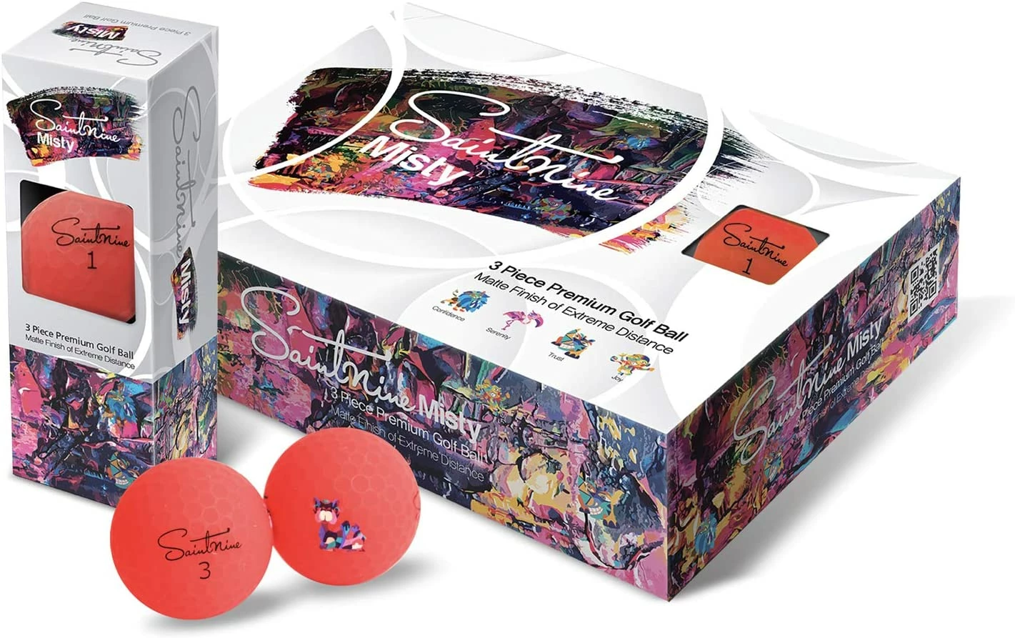 Saintnine America Saintnine Misty Premium Matte Golf Balls - Image 5