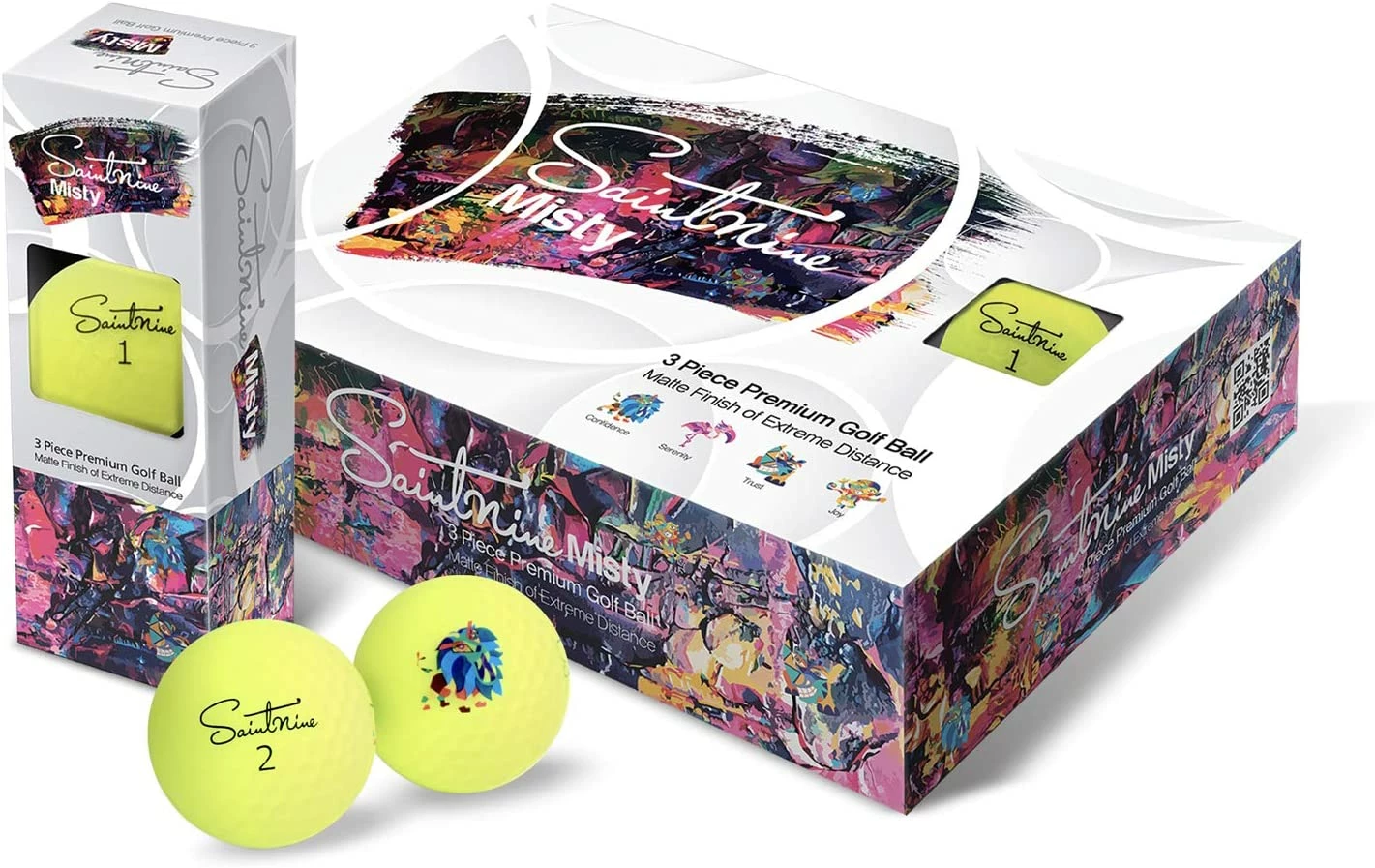 Saintnine America Saintnine Misty Premium Matte Golf Balls - Image 7
