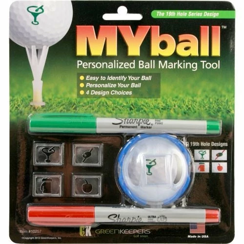 CaddiesShack MyBall Personalized Ball Marking Tool - Image 3