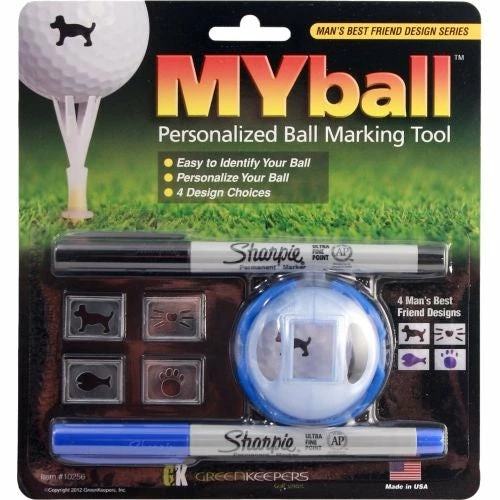 CaddiesShack MyBall Personalized Ball Marking Tool - Image 2