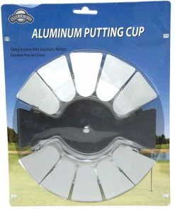 J&M OnCourse Golf Aluminum Putting Cup Disk