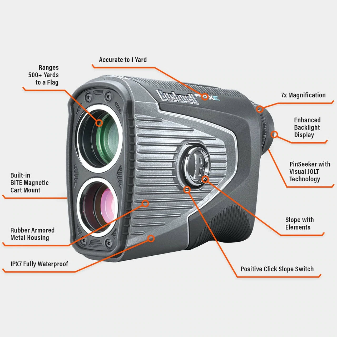 Bushnell Golf PRO XE Laser Rangefinder - Image 3