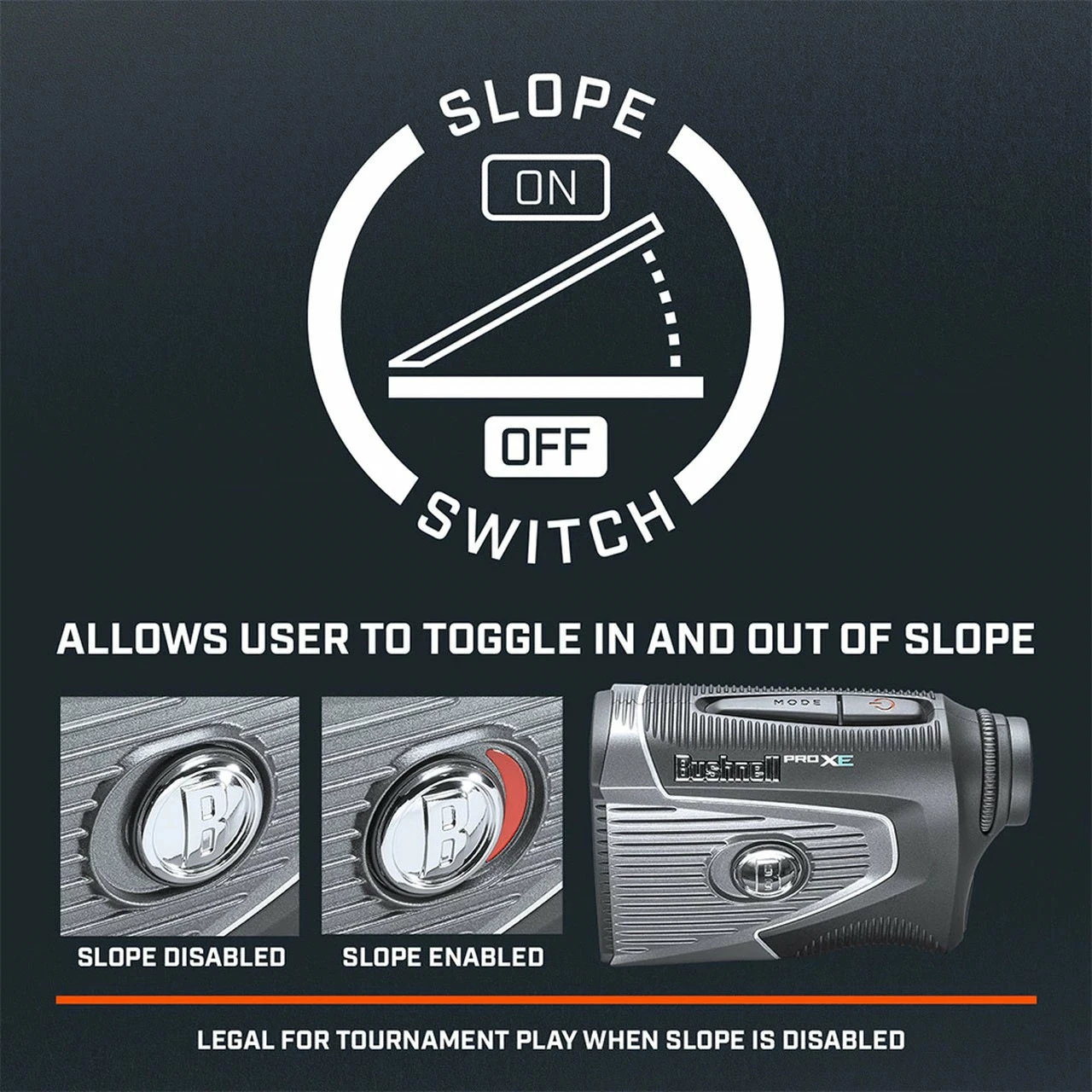 Bushnell Golf PRO XE Laser Rangefinder - Image 4