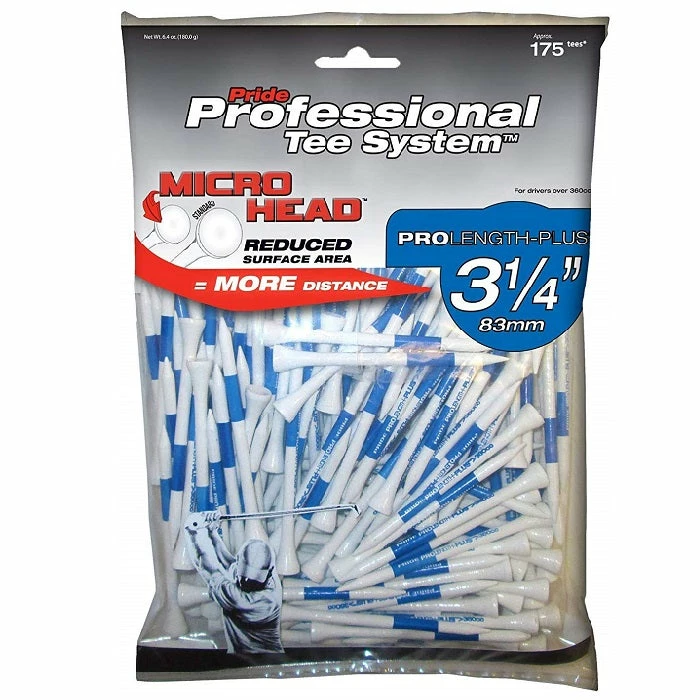 J&M Pride Professional Tee System Micro Head Wood Golf Tees