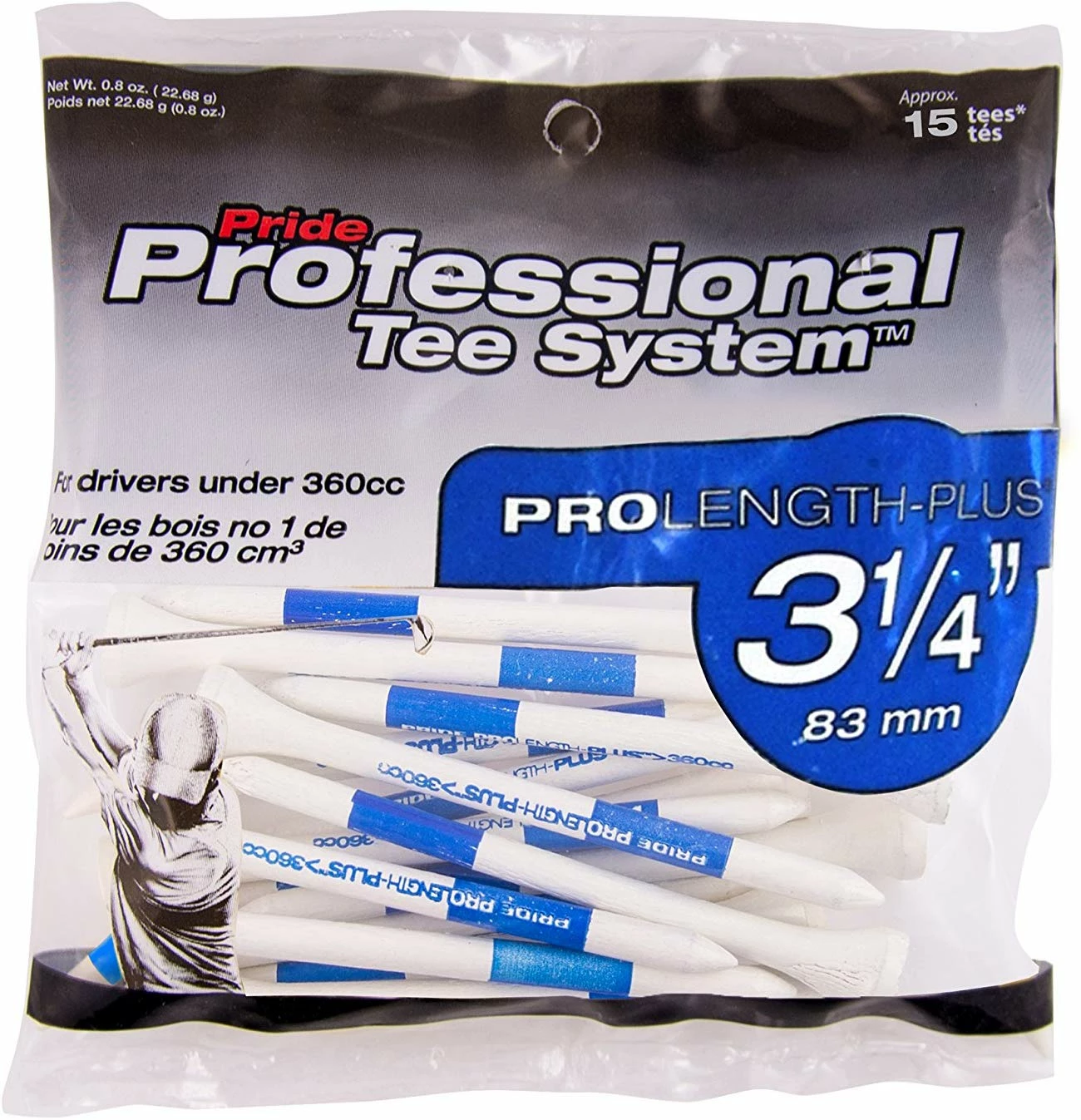J And M Pride Professional Tee System ProLength Golf Tees - Image 11