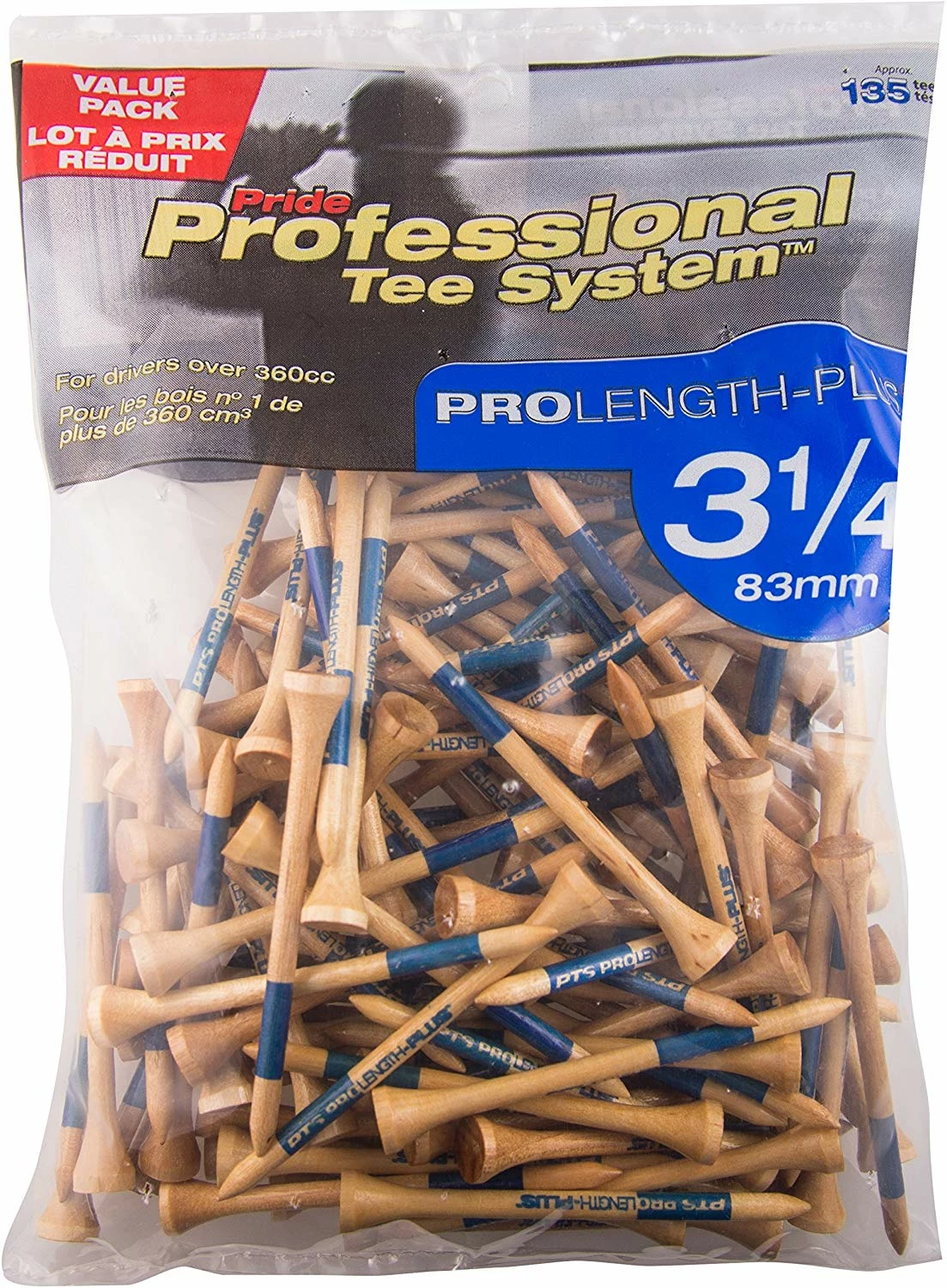 J And M Pride Professional Tee System ProLength Golf Tees - Image 16