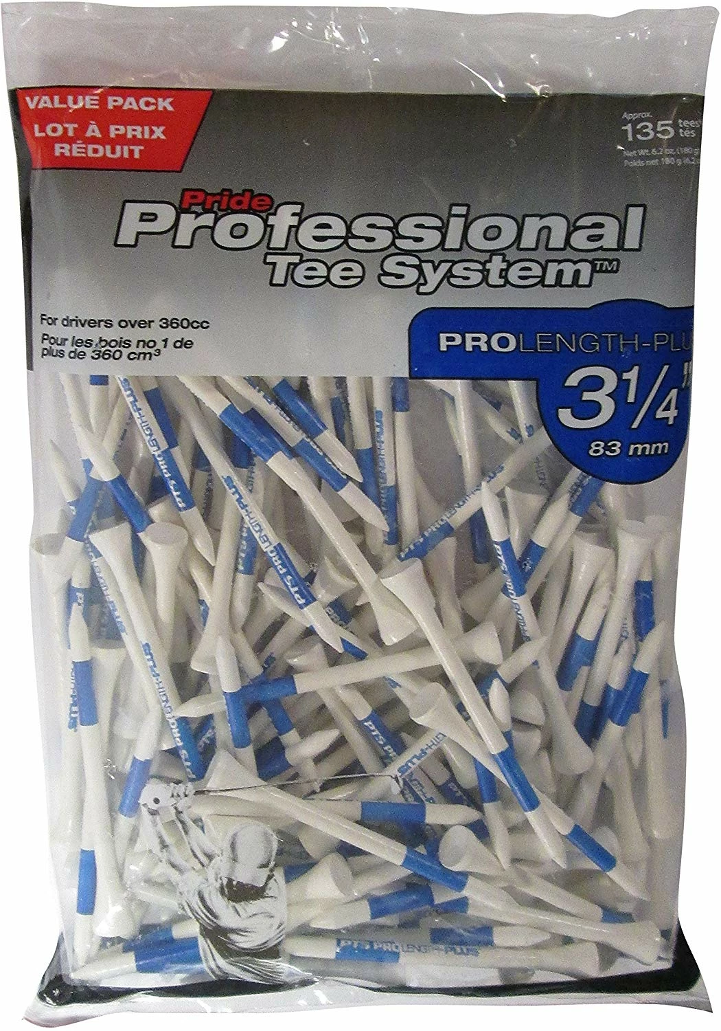 J And M Pride Professional Tee System ProLength Golf Tees - Image 15