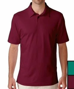Budget Golf Ashworth Golf Matte Interlock Men's Solid Polo