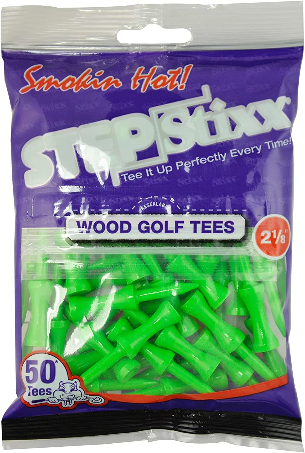CaddiesShack STEPStixx Golf Tees - 2.125" - Image 3