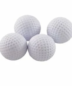 Proactive Short Flight Foam Practice Golf Balls - 4 Pack