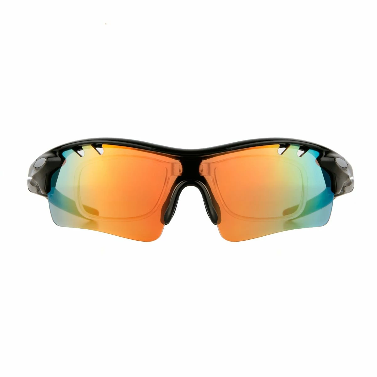 Hireko Tour Gear Gloss Black Interchangeable Sunglasses (with 5 Lense) - Image 2