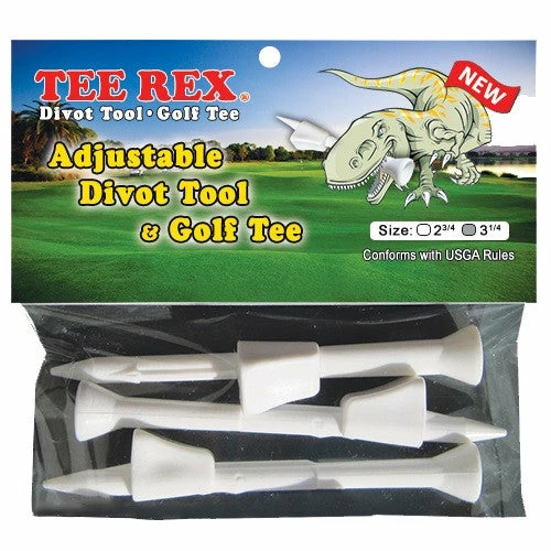Proactive Tee Rex Multi-Use Adjustable Divot Tool & Golf Tees