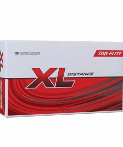 CaddiesShack Top-Flite XL Distance Golf Balls 15 Pack