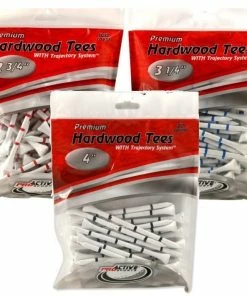 ProActive Sports Premium Hardwood Trajectory System Golf Tees